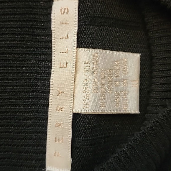 Perry Ellis Men's Classic Black Crewneck Sweater - Picture 3 of 9